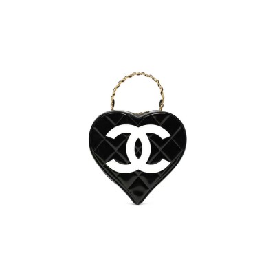 CHANEL HEART BAG CUSTOMIZED (24*23*7.5cm)